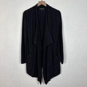 Barefoot Dreams Black Cozychic Lite Knit Cardigan Size S/M